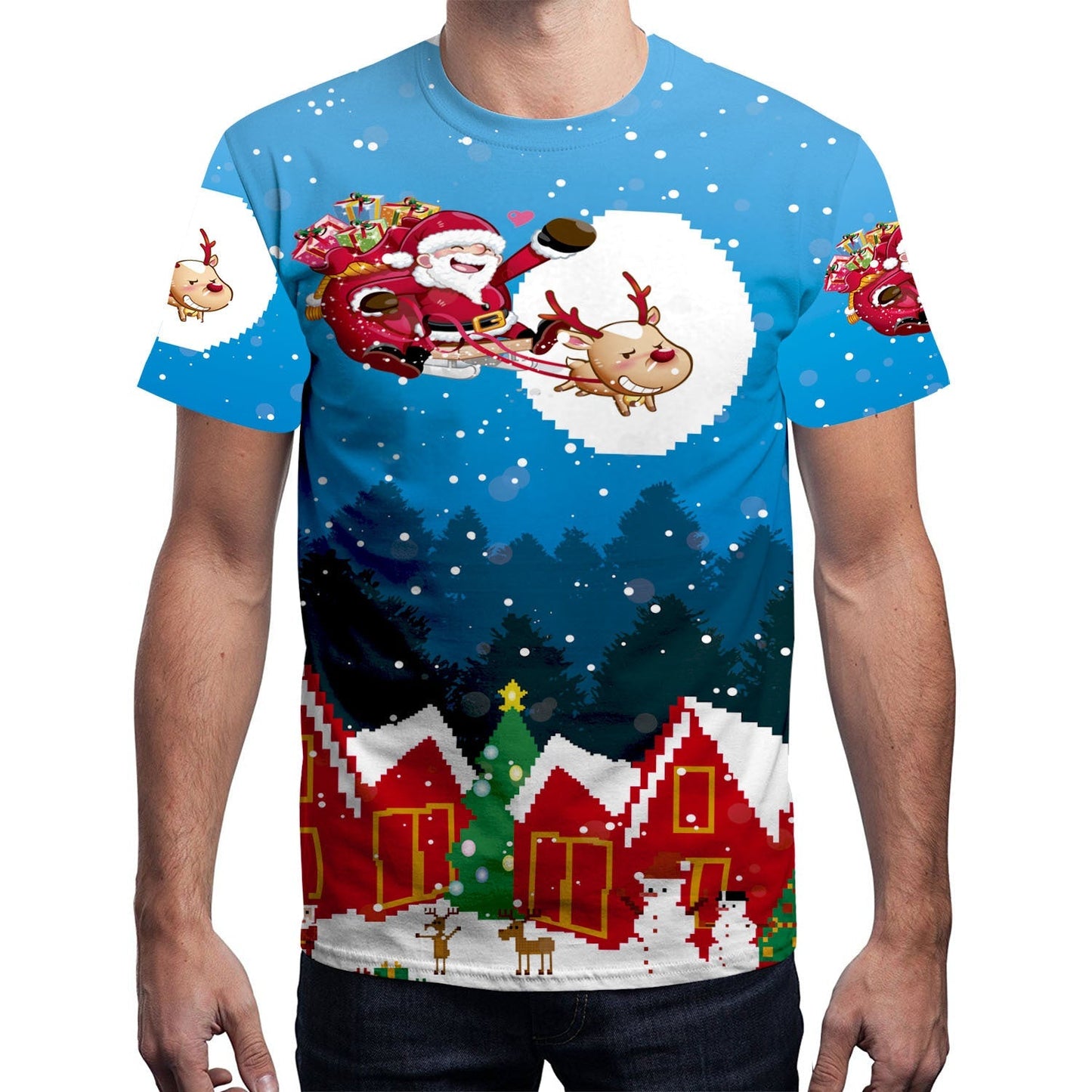 Ugly Christmas Sweater Youth's Short-Sleeved T-shirt