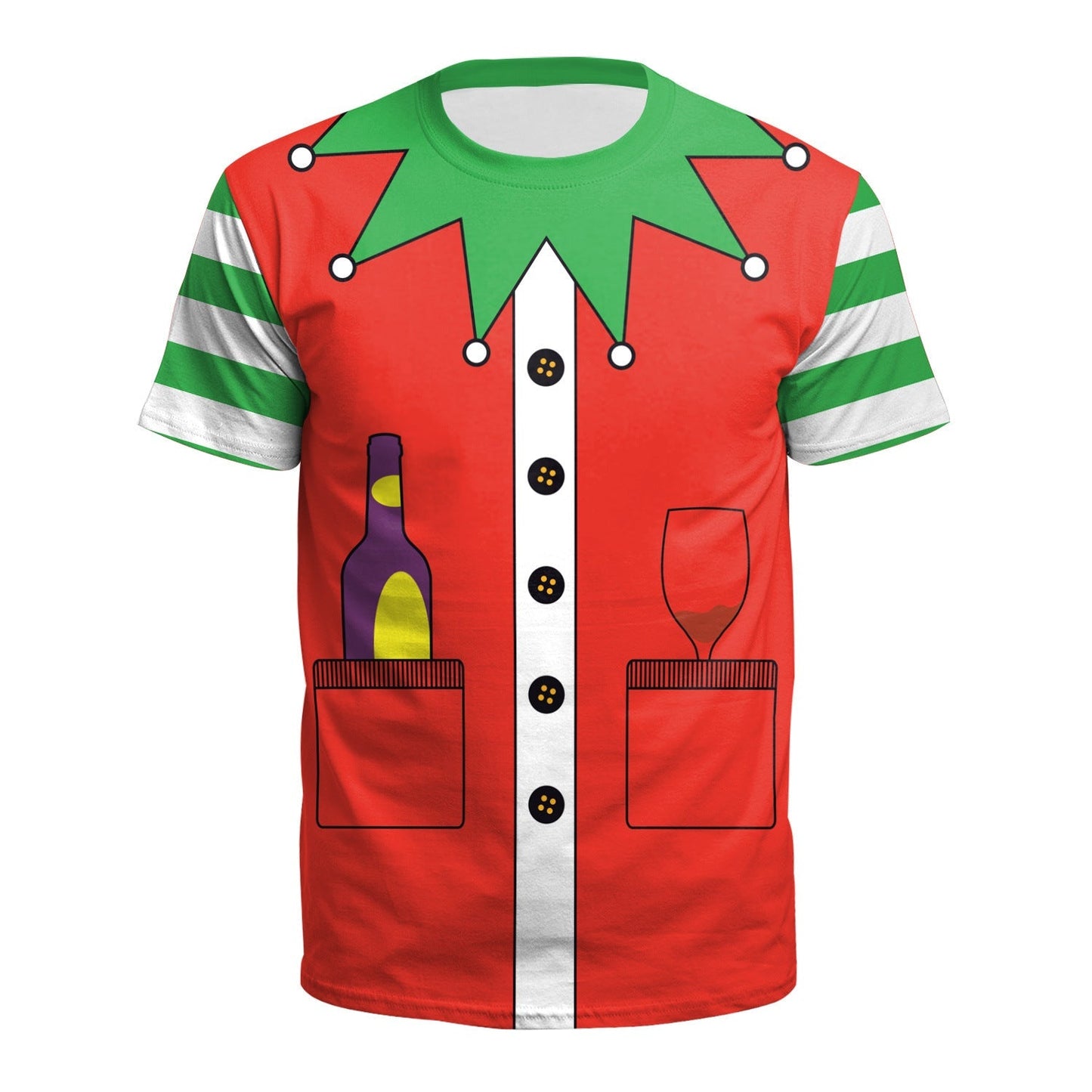 Ugly Christmas Sweater Youth's Short-Sleeved T-shirt