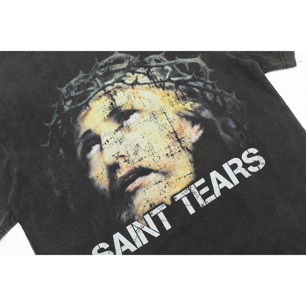Unisex T-Shirts Saint Michael Vintage Portrait Print T-Shirt