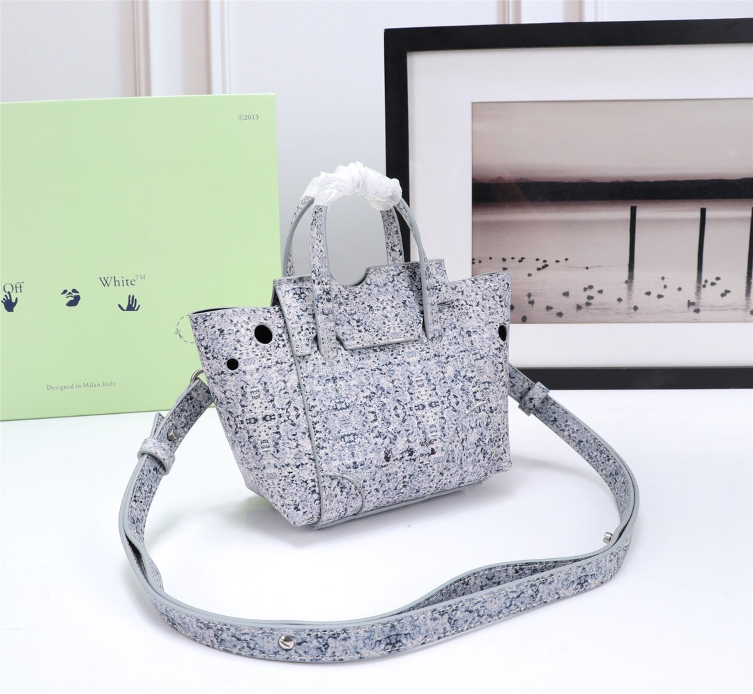 Off White Bag Casual Outdoor Convenient Tote Bag