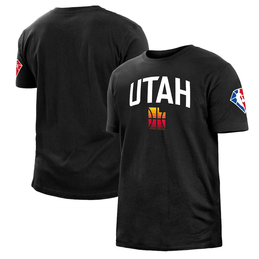 NBA T-Shirts NBA Jersey T-Shirt Jazz Basketball Jacket Short Sleeve Loose