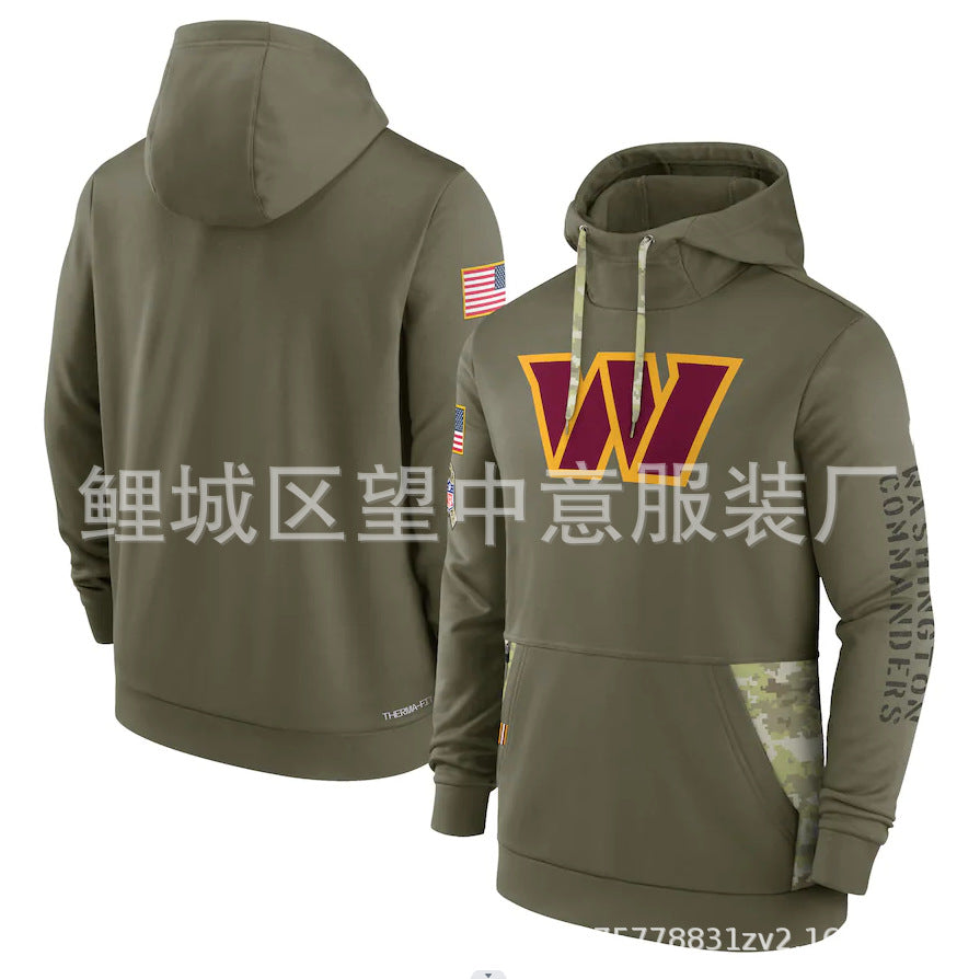 NFL Hoodie Sweater Men's NFL Football Suit Sports Hoodie Top