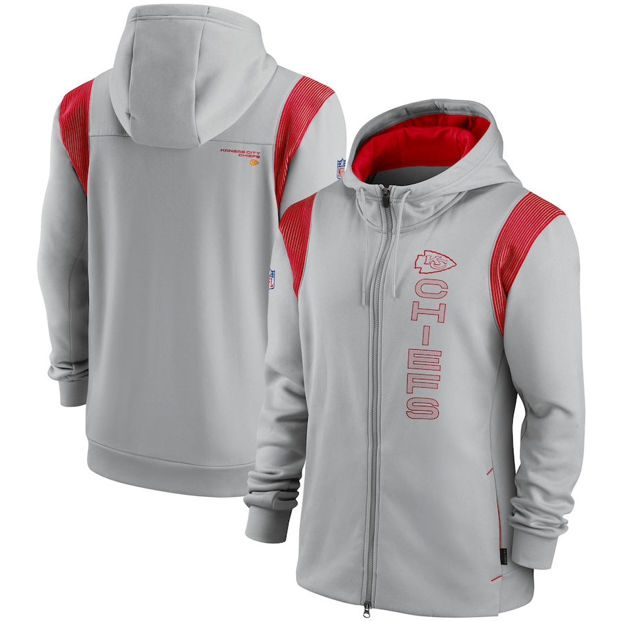 NFL Hoodie NFL Football Jacket Men's Cardigan Zip Hoodie