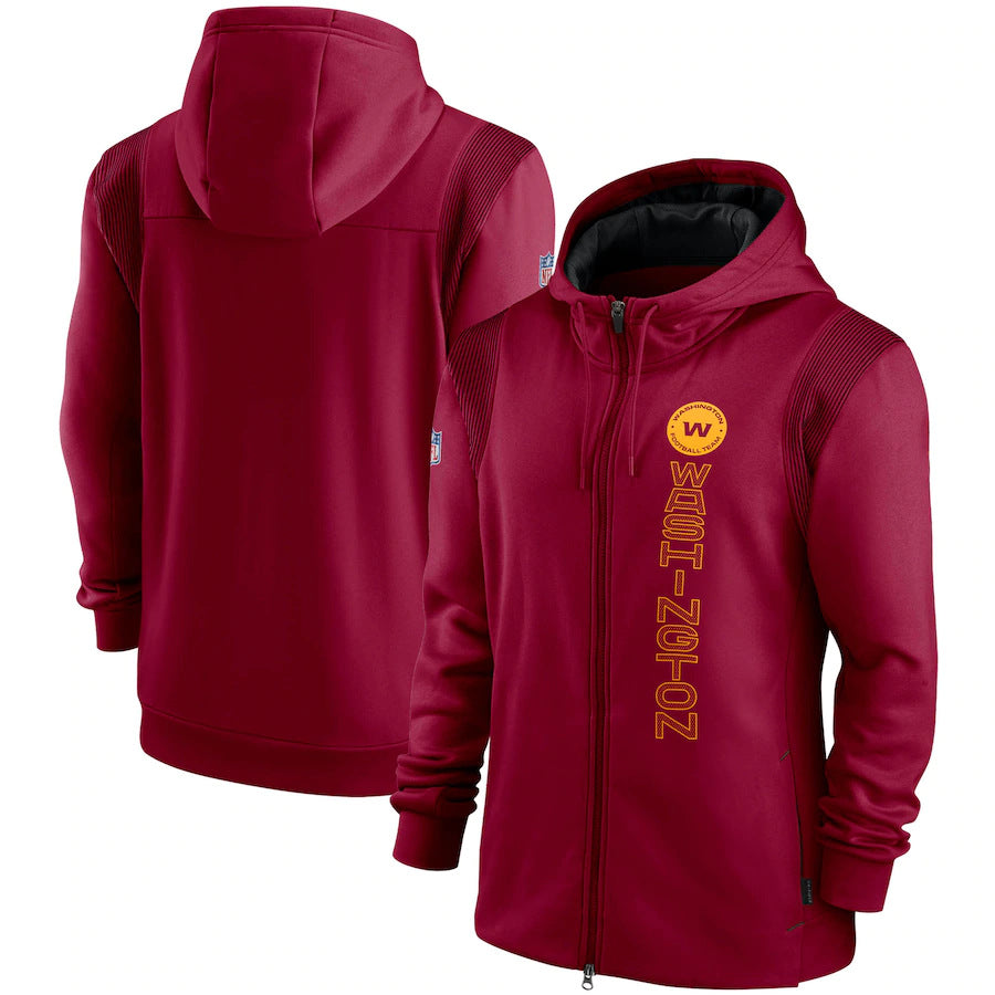NFL Hoodie NFL Football Jacket Men's Cardigan Zip Hoodie