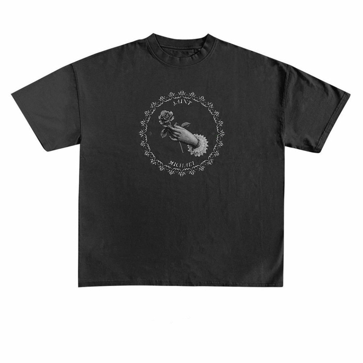 Unisex T-Shirts SAINT MICHAEL & FOG Eagle Print T-Shirt