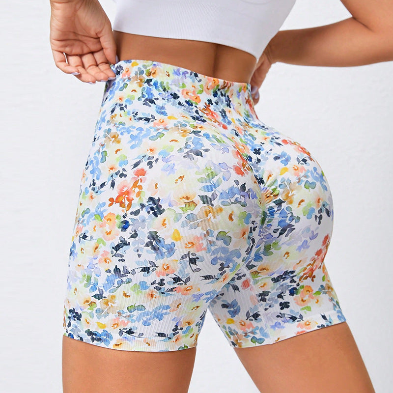 Women Yoga Sports Shorts Quick-Drying Slim Fit Sports Shorts