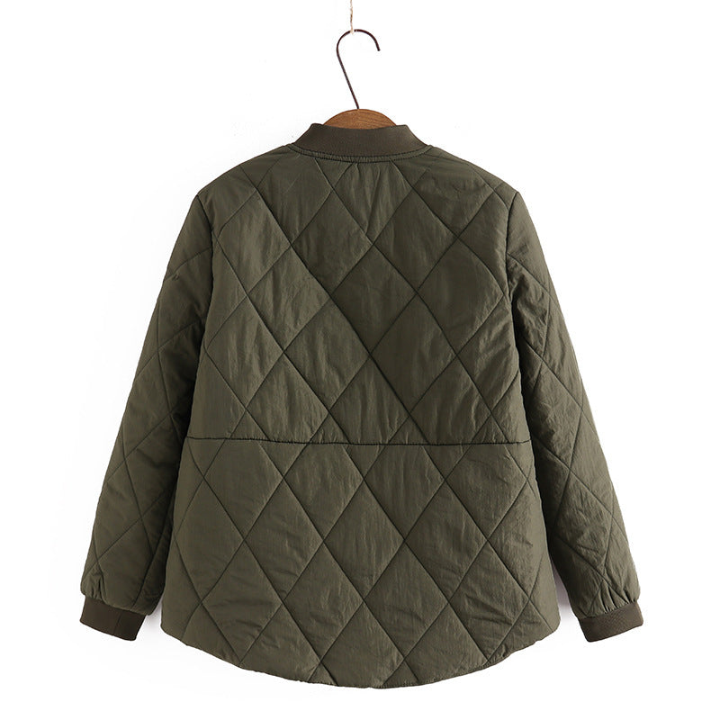 Women Cotton Coat Versatile Oversized Loose Coat