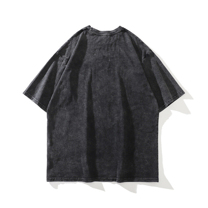 Men's T-Shirt Short-Sleeved T-shirt Men's and Women's Retro