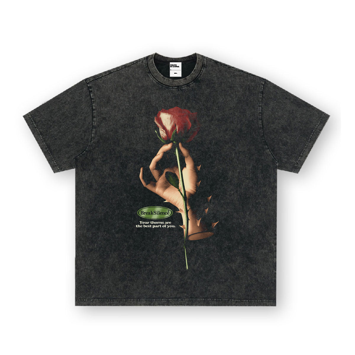 Vintage T-shirts Vintage Printed Short Sleeve T-Shirts High Street Washed Old