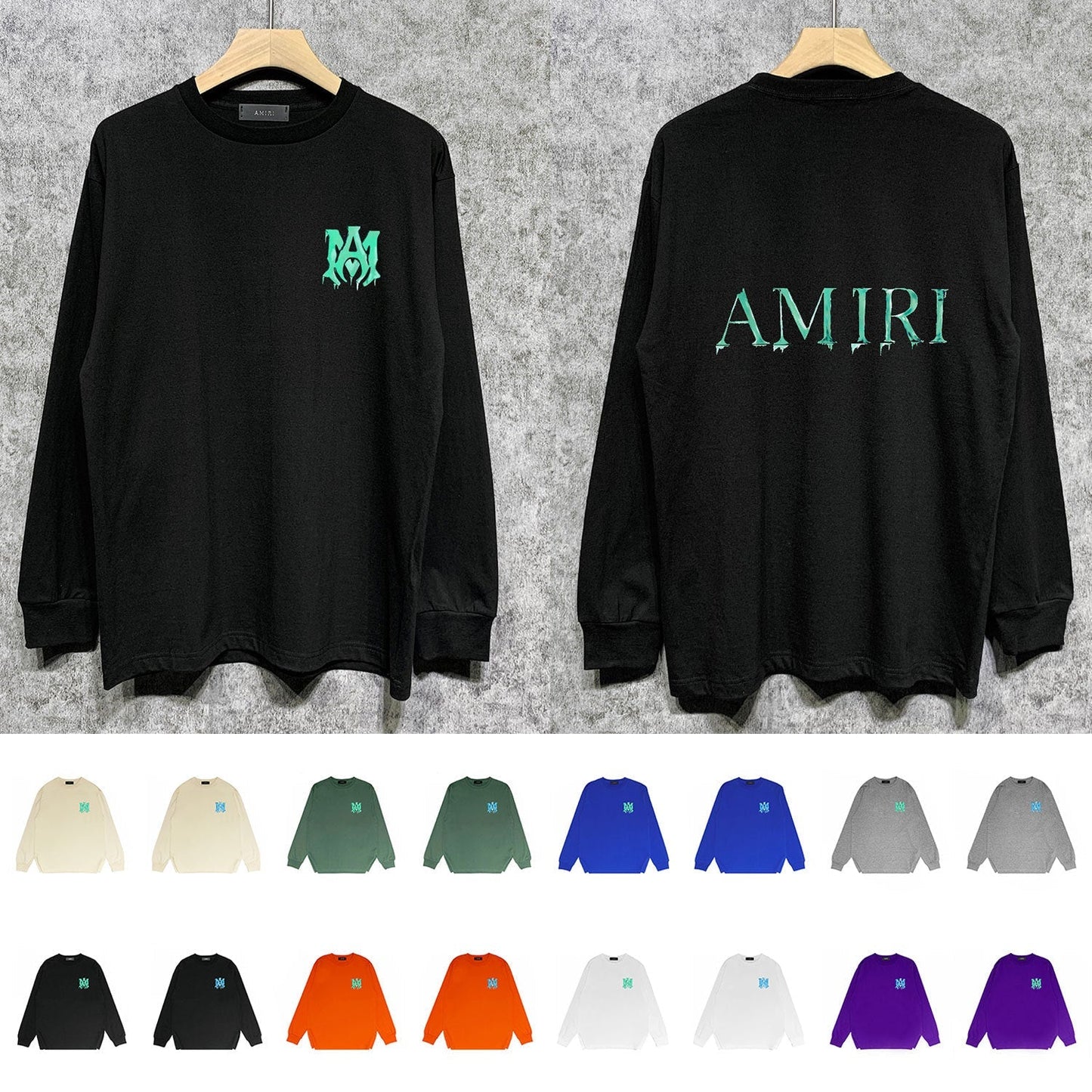 Amiri Sweatshirt Long Sleee Shirts
