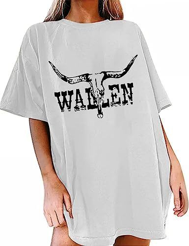 T-Shirt Women Oversized Not My First Rodeo Vintage Tee