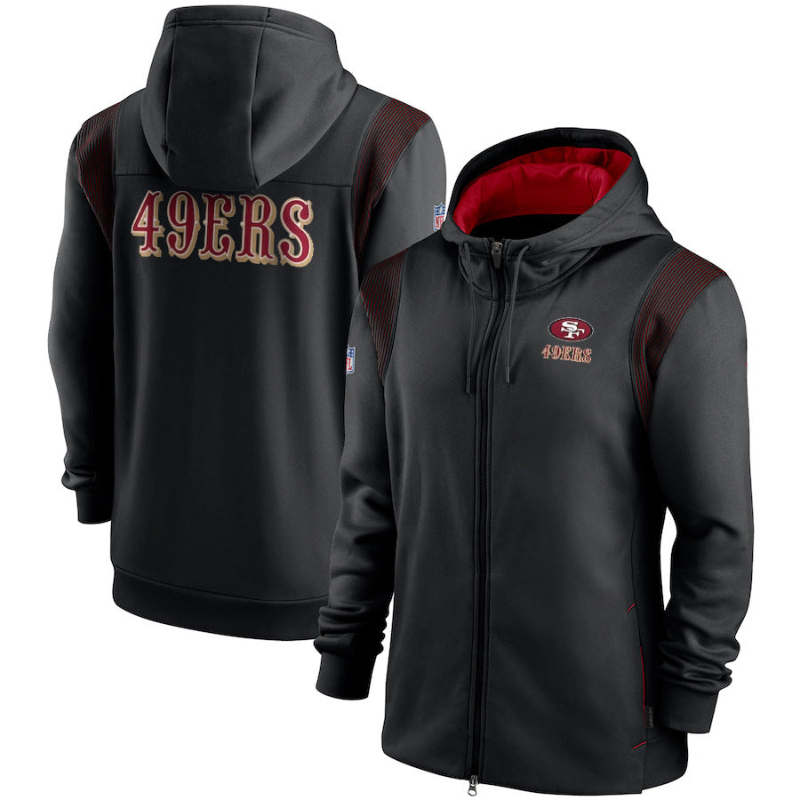 NFL Hoodie Outdoor Sports Men's Cardigan Hooded NFL Football