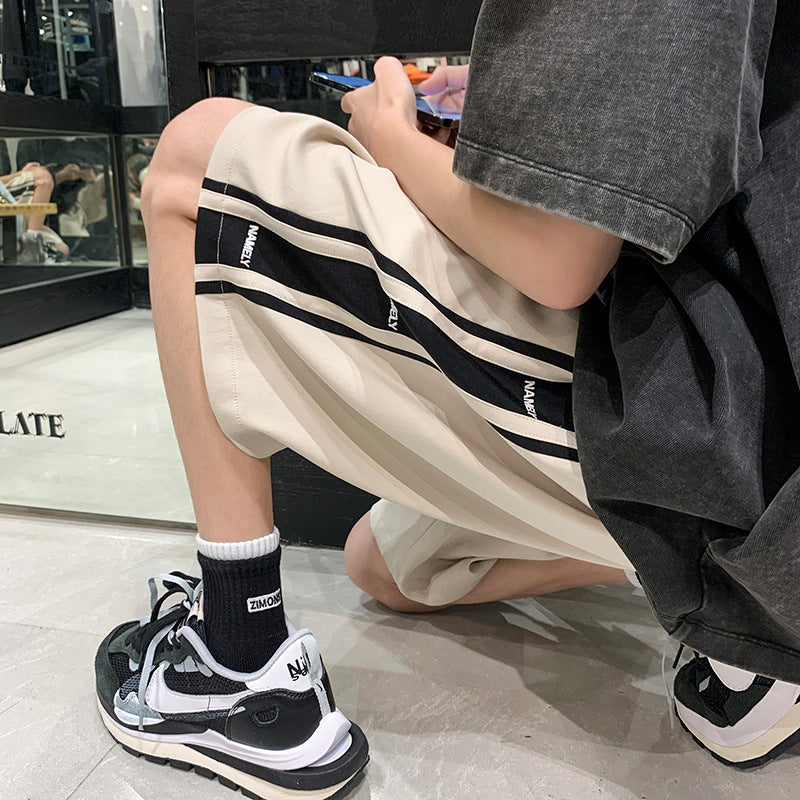 Men Beach Shorts Loose Summer Leisure Sports