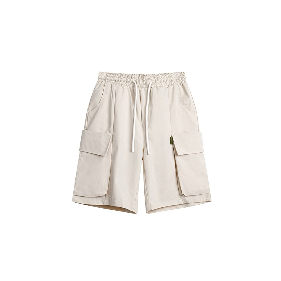 Unisex Shorts Large Pocket Loose Casual Pants Shorts Couple Style