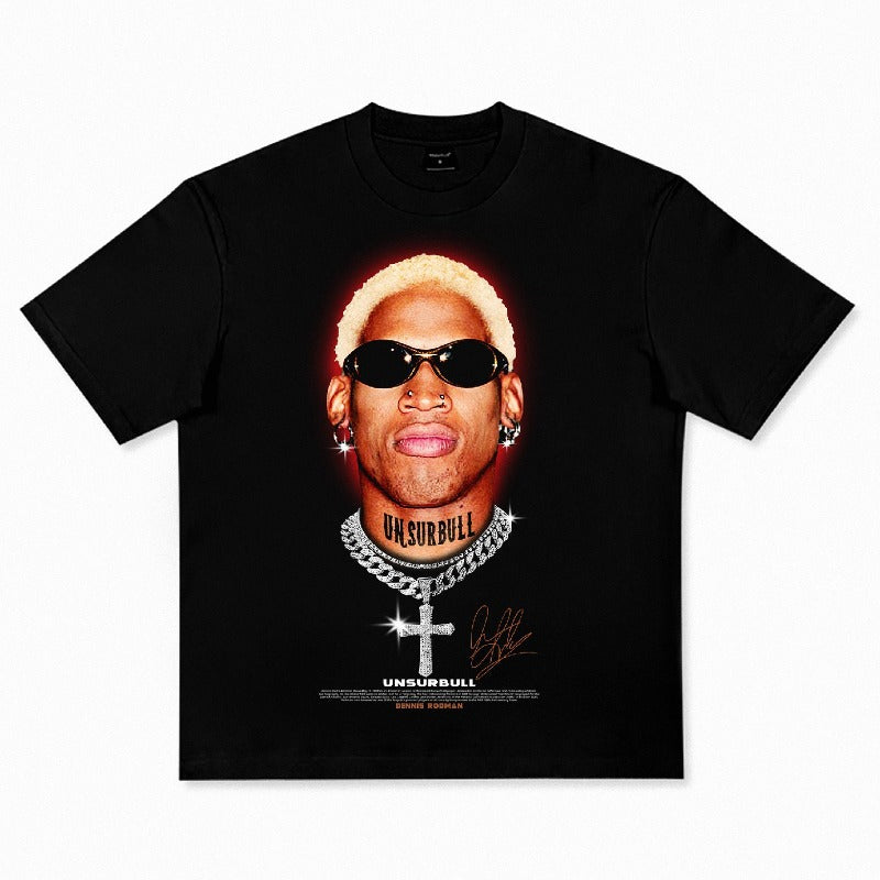 Star T-shirt James 3-ball Curry Booker Morant Oubre American