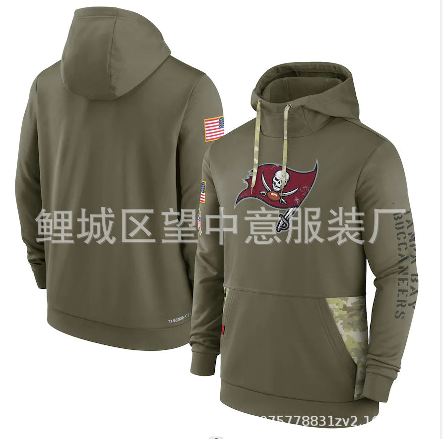 NFL Hoodie Sweater Men's NFL Football Suit Sports Hoodie Top