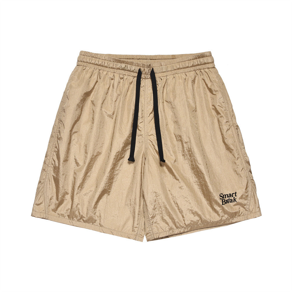 Men Shorts Quick-Drying Lightweight Double Layer Mesh Style for Sports Fitness