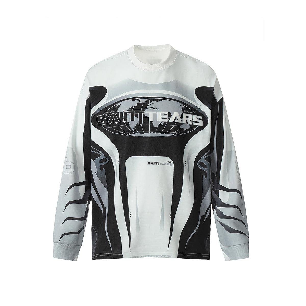 Men Long Sleeve Shirt Saint Michael Loose Long Sleeve Shirt