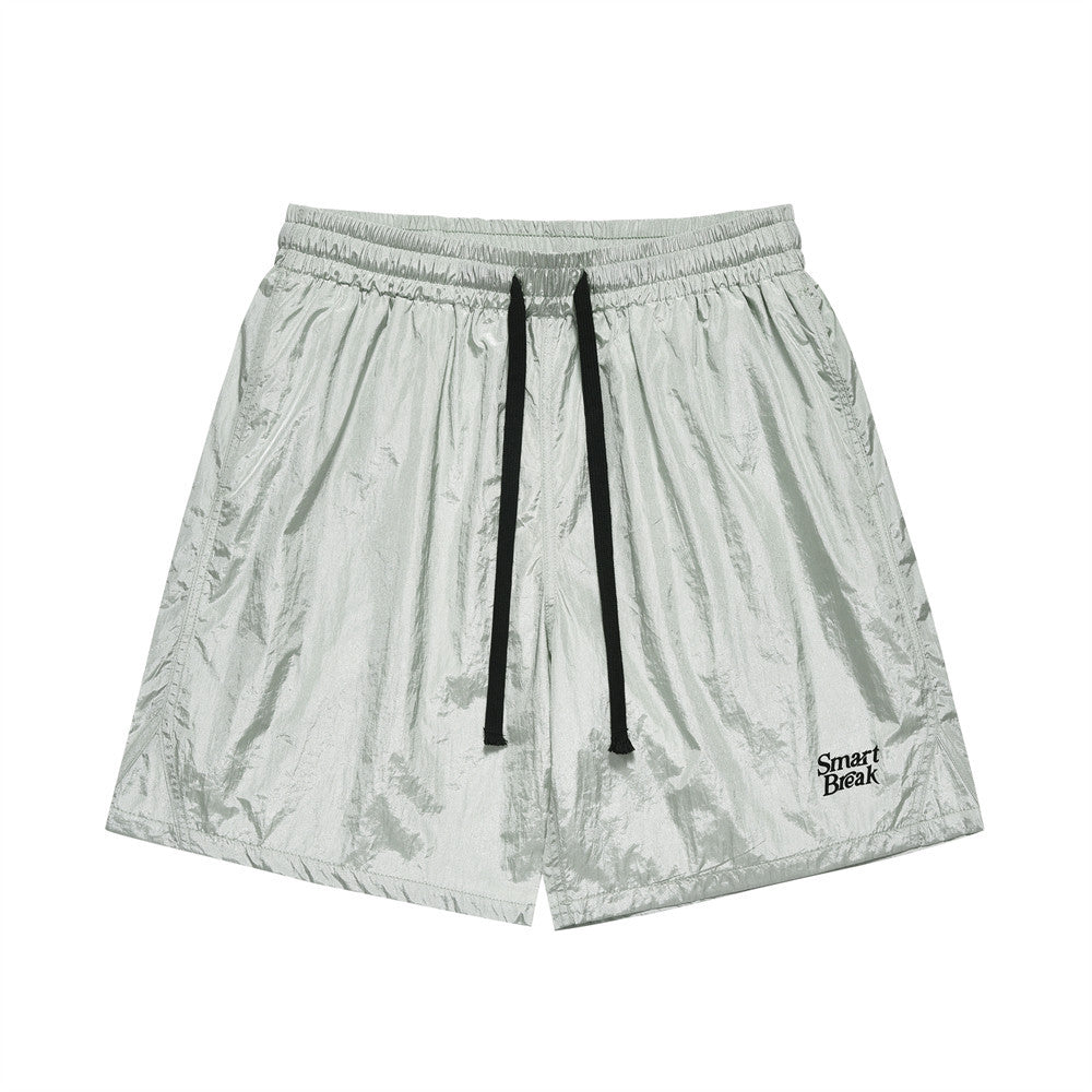 Men Shorts Quick-Drying Lightweight Double Layer Mesh Style for Sports Fitness