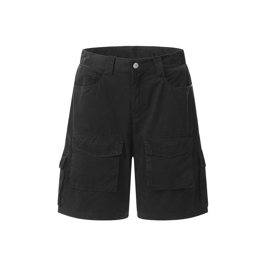 Men Shorts Workwear Multi-Pocket Shorts Summer