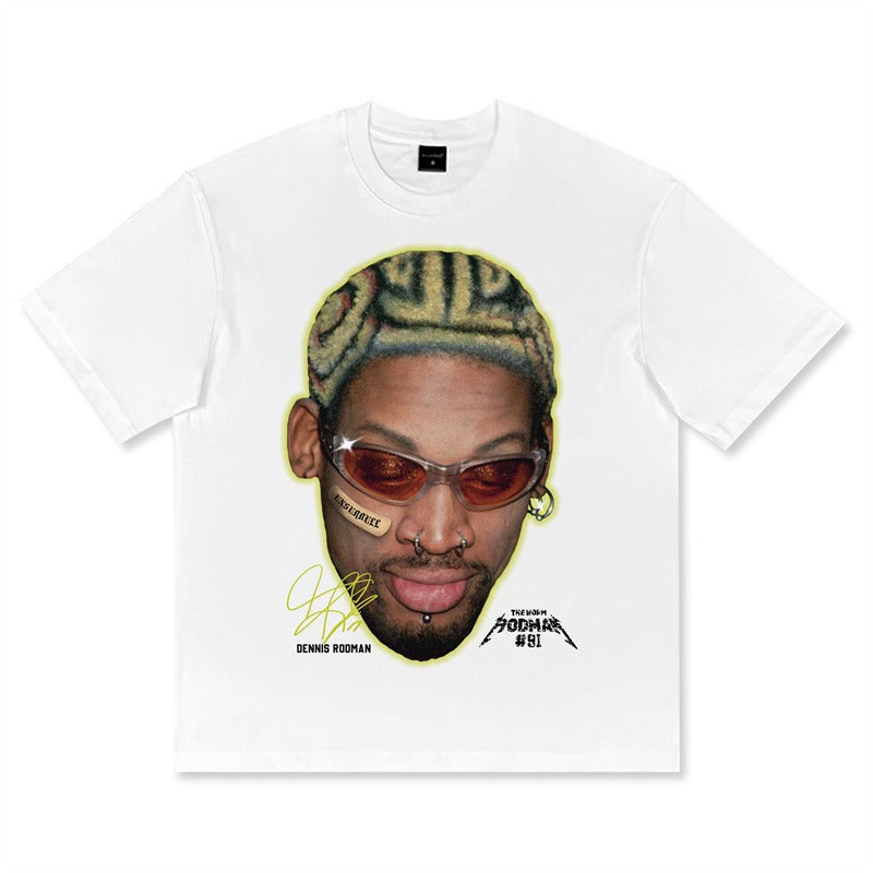 Star T-shirt James 3-ball Curry Booker Morant Oubre American