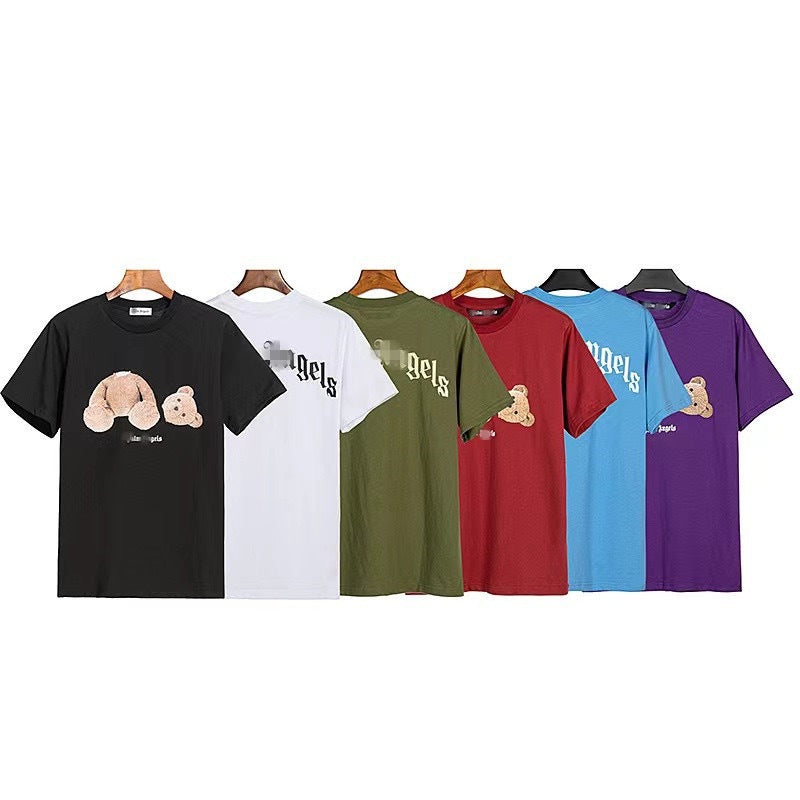 Palm Angle T Shirts Star Same Style Palm Angels Broken Bear