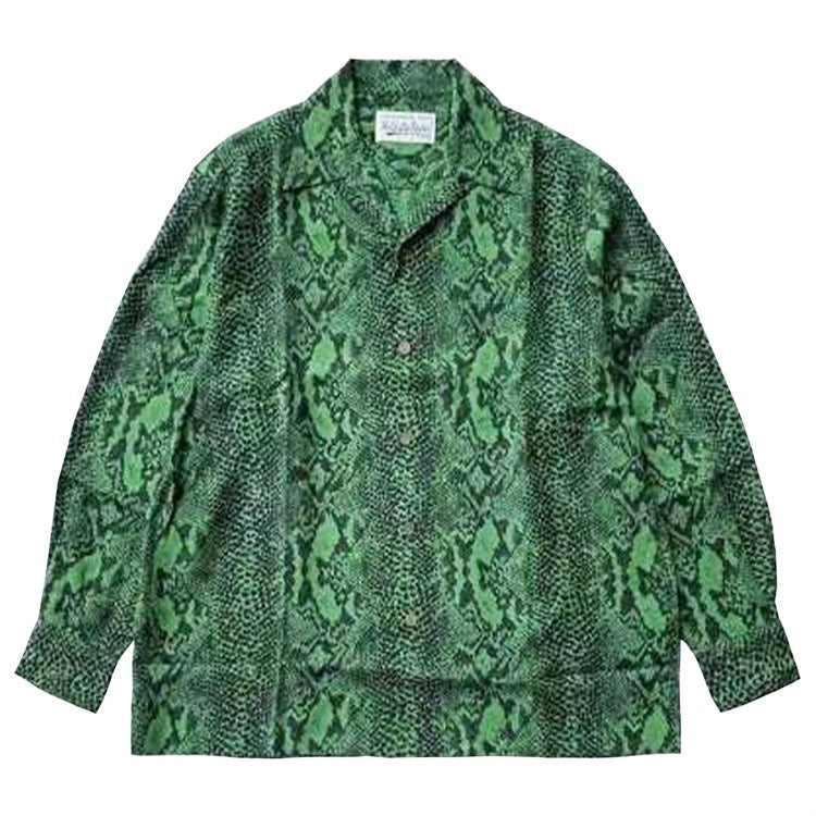 GUILTYPARTIES TIGER Shirts 21AW Classic Snake Print Long Sleeve Shirt