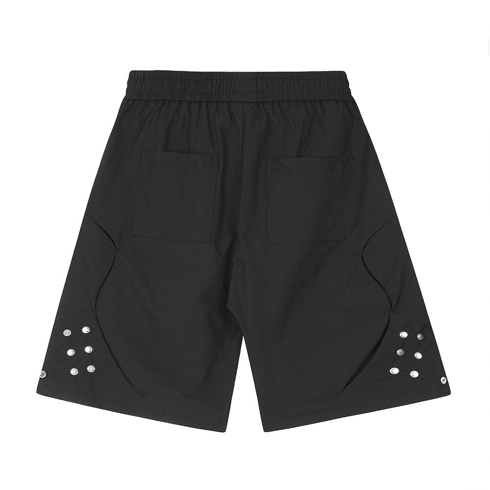 Men Shorts Workwear Shorts Summer Loose Stitching