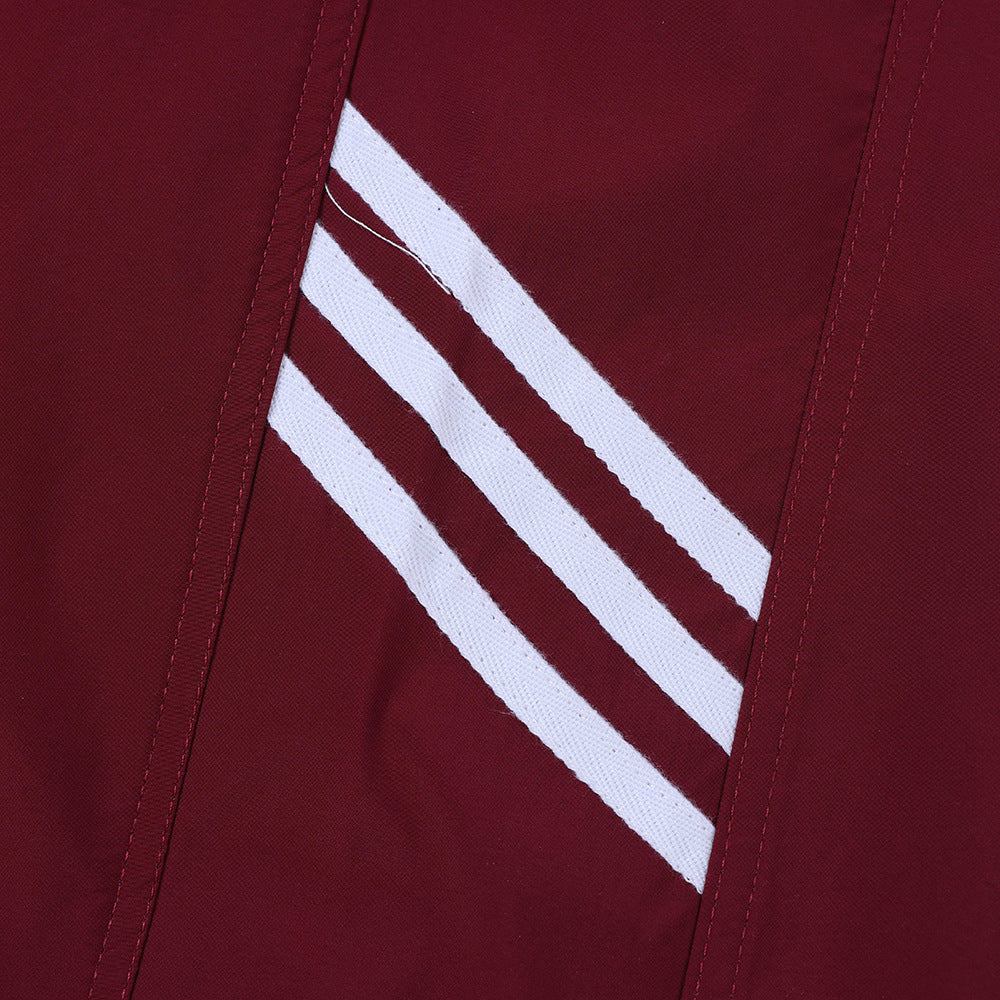 Men Sweatpants Mechanical Style Tactical Pants Men's Striped Straight Loose Sports and Leisure Trousers