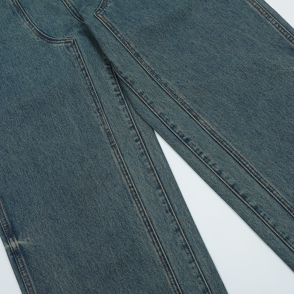 Men Jeans Loose Casual Trousers