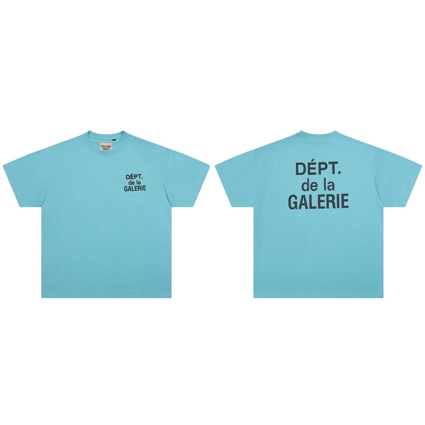 Gallery Dept T-Shirt Alphabet Slogan Short Sleeve T-Shirt