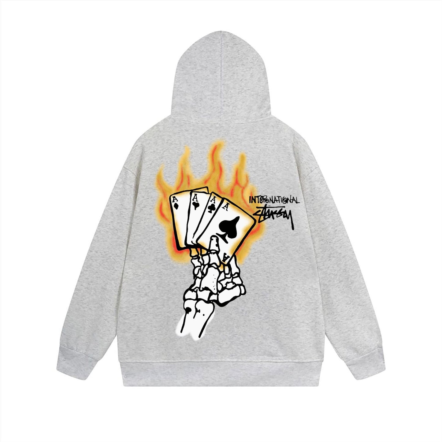 Stussy Hoodie Zip Cardigan Hooded Sweater
