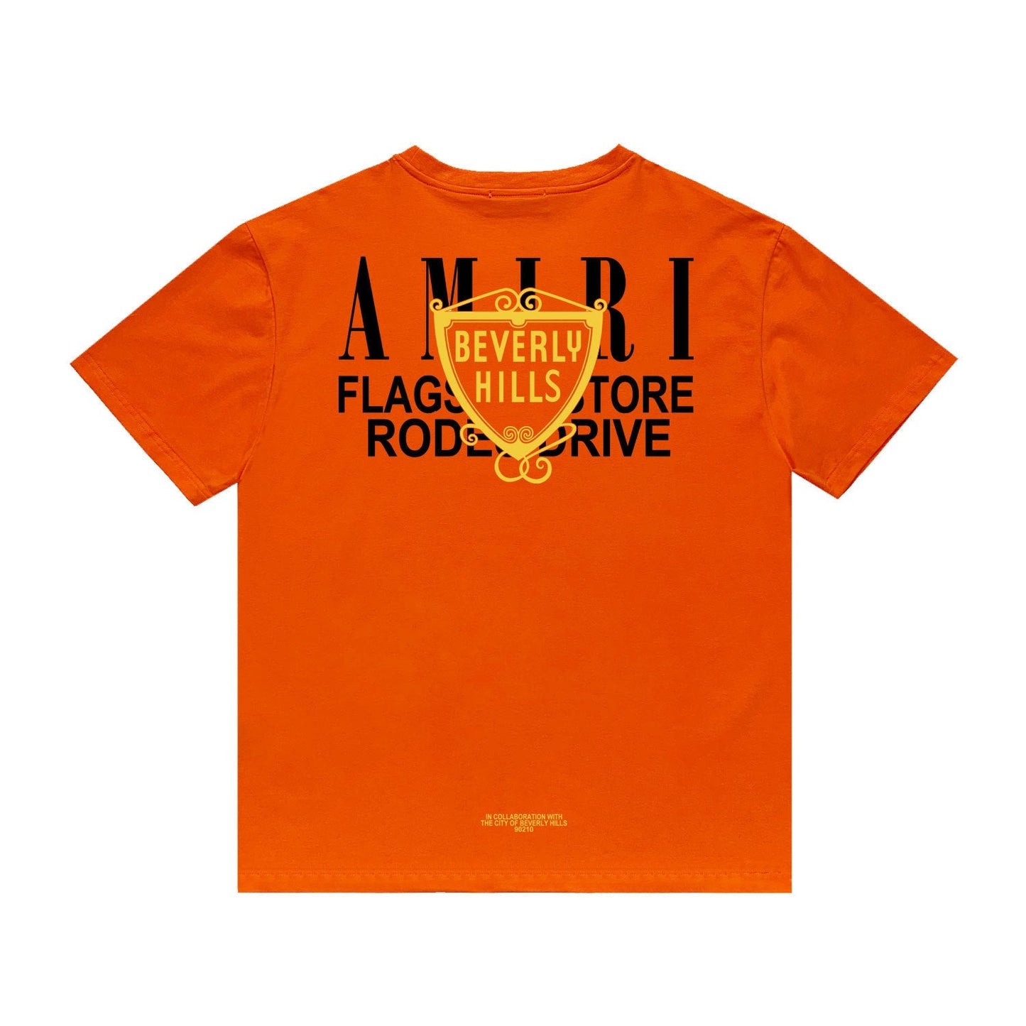 Amiri T Shirt Printed Casual Hip Hop High Street round Neck Short Sleeve T-shirt
