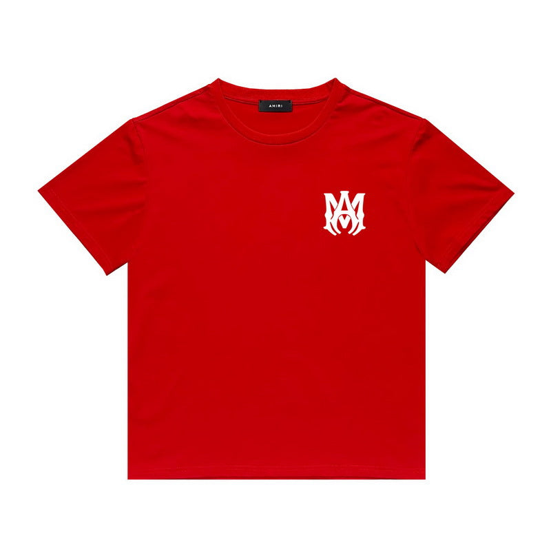 Amiri T Shirt Letter Print Casual round Neck Short Sleeve T-shirt