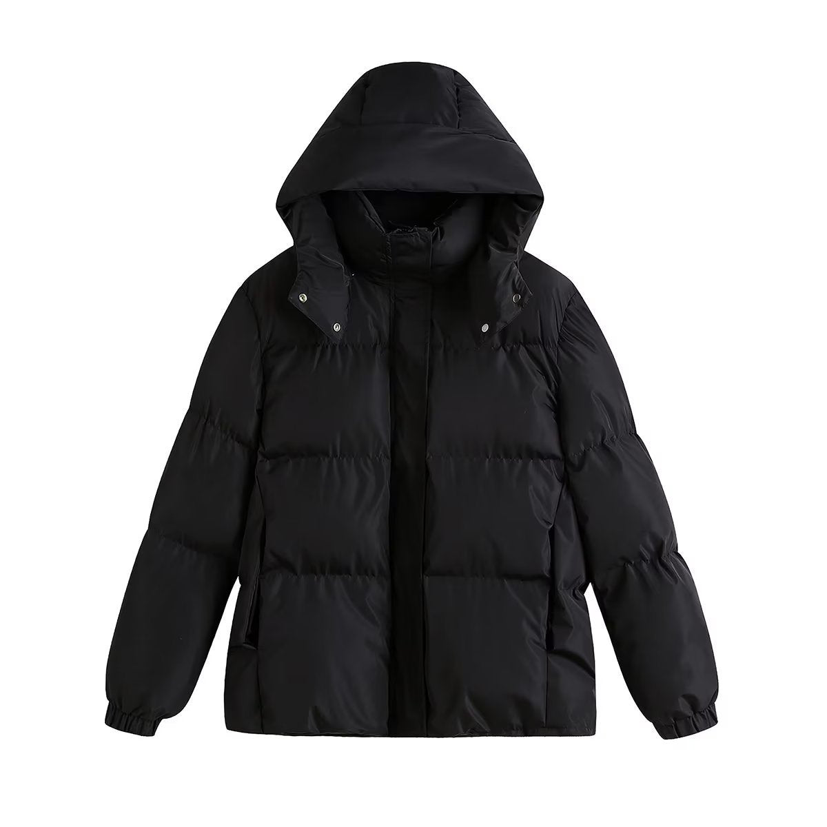 Women Cotton Coat Casual Removable Padded Jacket