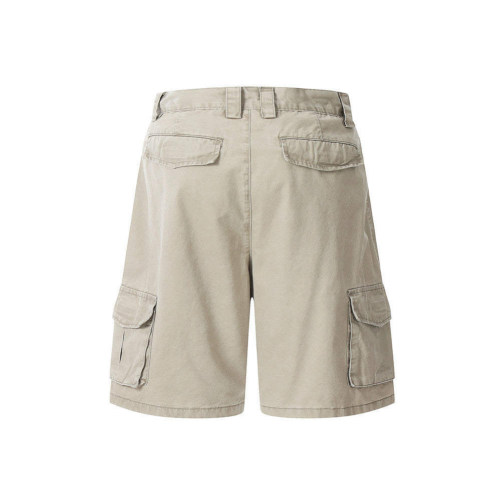 Men Shorts Workwear Multi-Pocket Shorts Summer