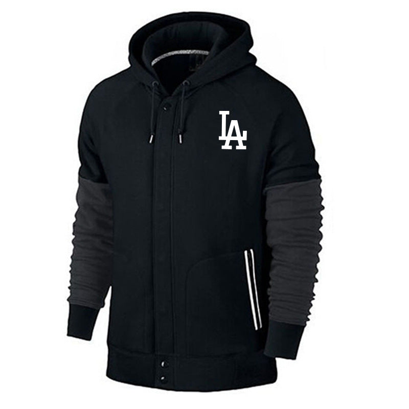 MLB Hoodie baseball jersey hoodie MLB hooded sweater men's cardigan top (Part 2)