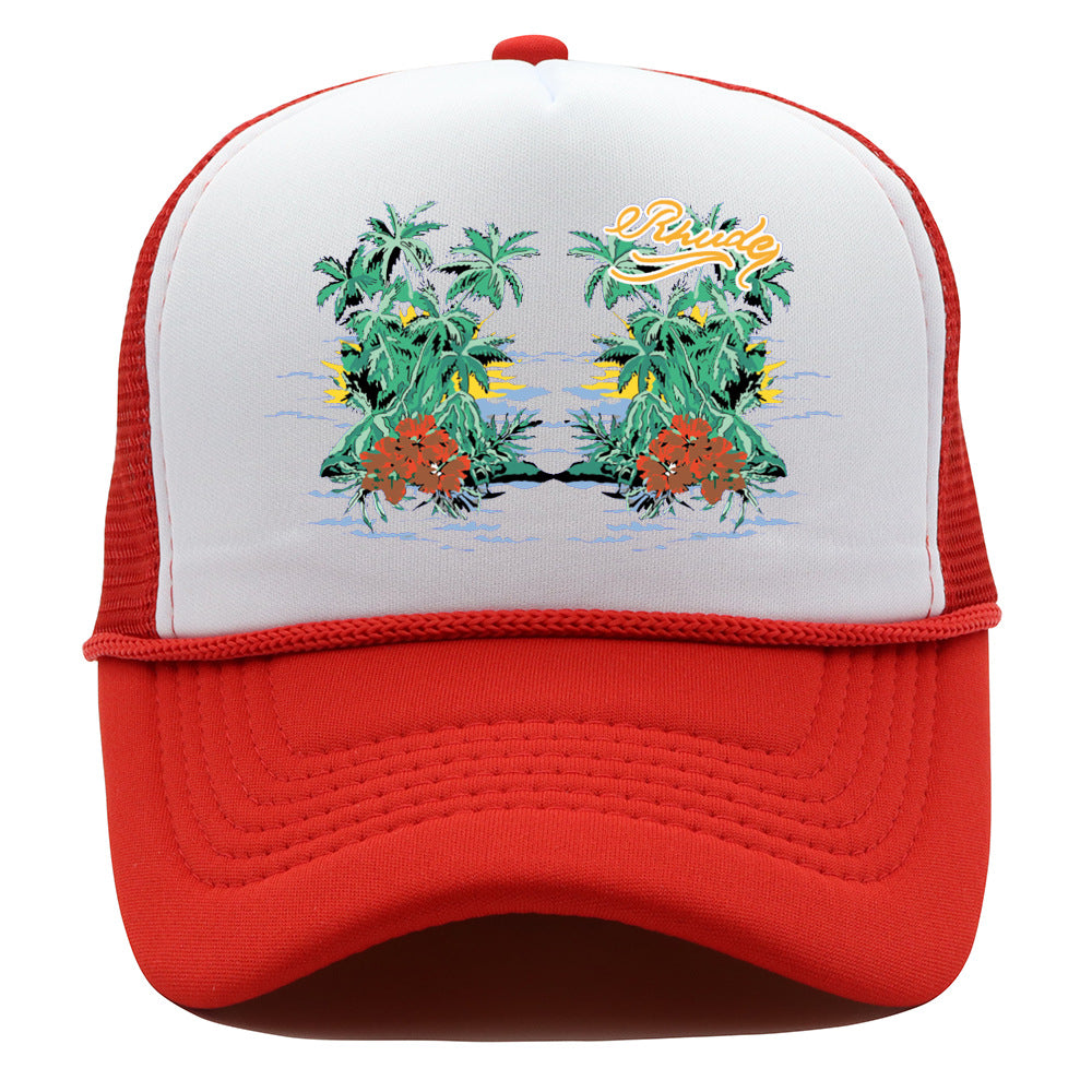 Amiri Hat Sun Cap Printed Baseball Cap Fashion