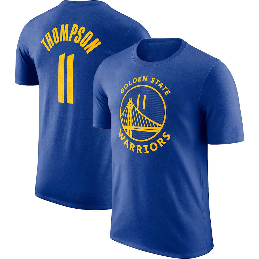 NBA T-Shirts NBAT Shirt Warriors Curry Thomson Green Basketball Jacket Short Sleeve