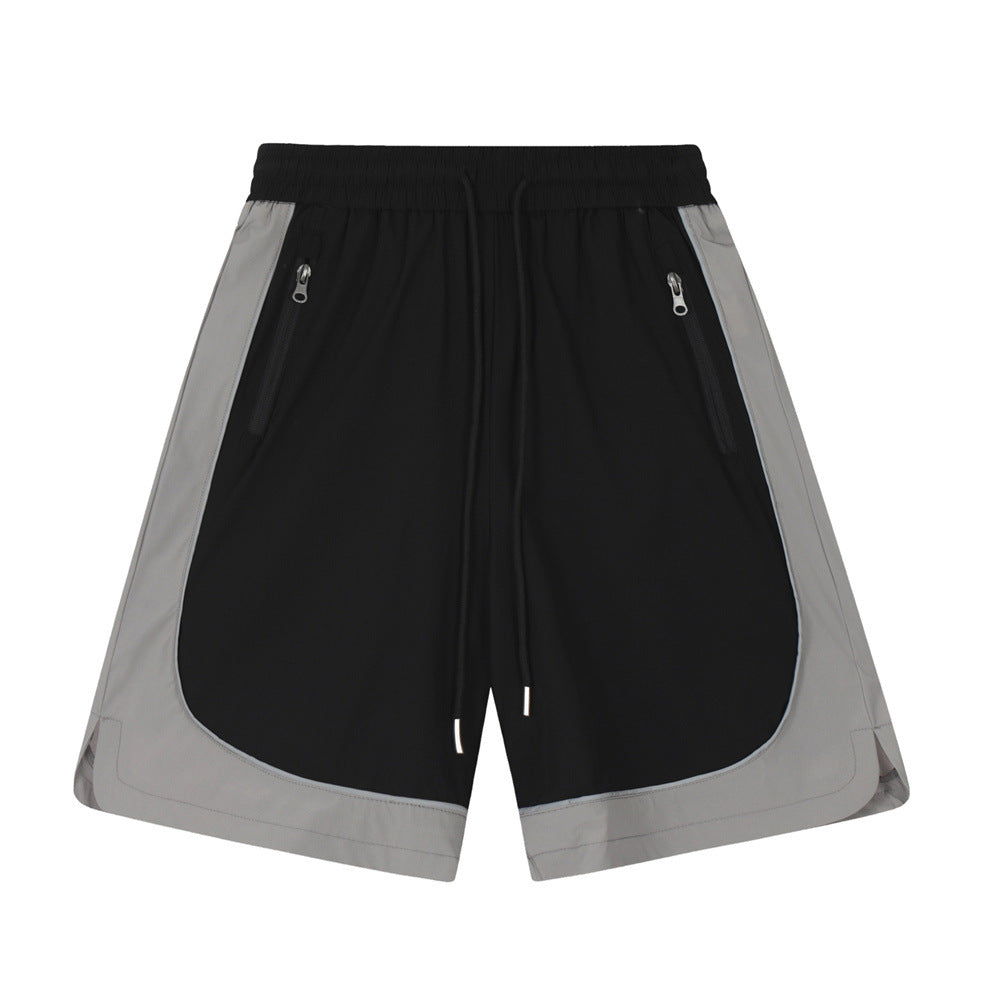 Men Shorts Summer Thin Quick-Dry Basketball Sports