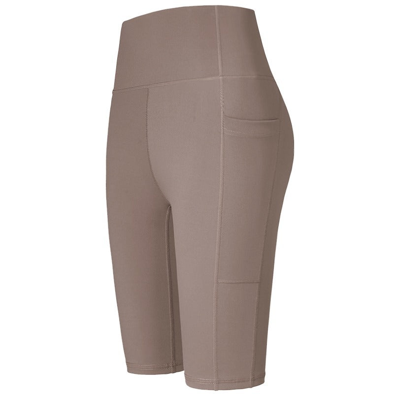 Women Yoga Sports Shorts Stretch Tight Cycling