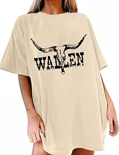 T-Shirt Women Oversized Not My First Rodeo Vintage Tee
