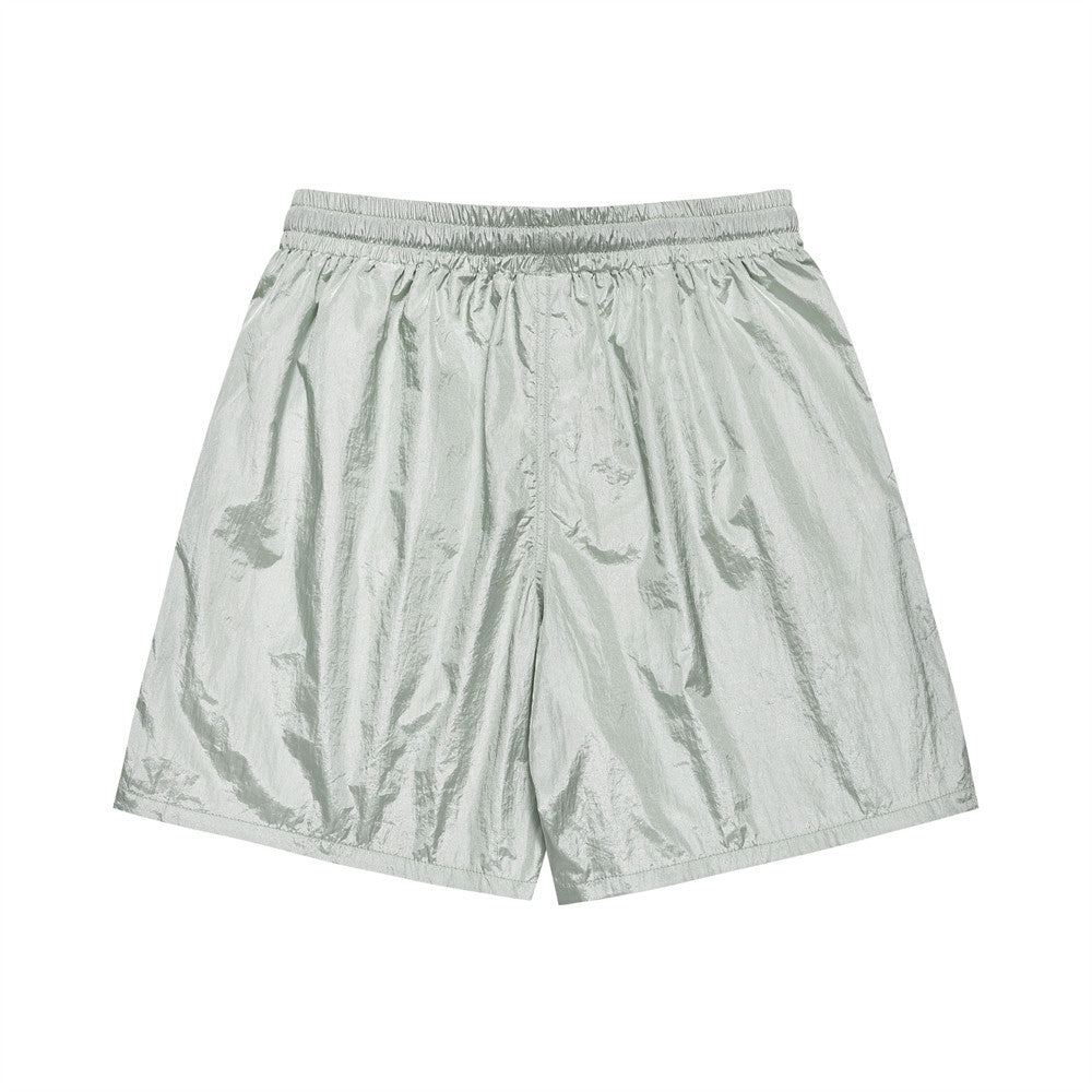 Men Shorts Quick-Drying Lightweight Double Layer Mesh Style for Sports Fitness