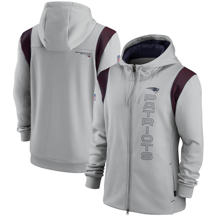 NFL Hoodie NFL Football Jacket Men's Cardigan Zip Hoodie