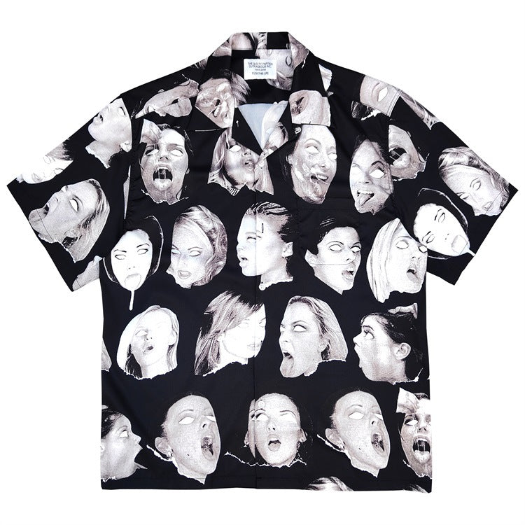 GUILTYPARTIES TIGER Shirts x WEIRDO DAVE Portfolio Skull Short Sleeve Shirts