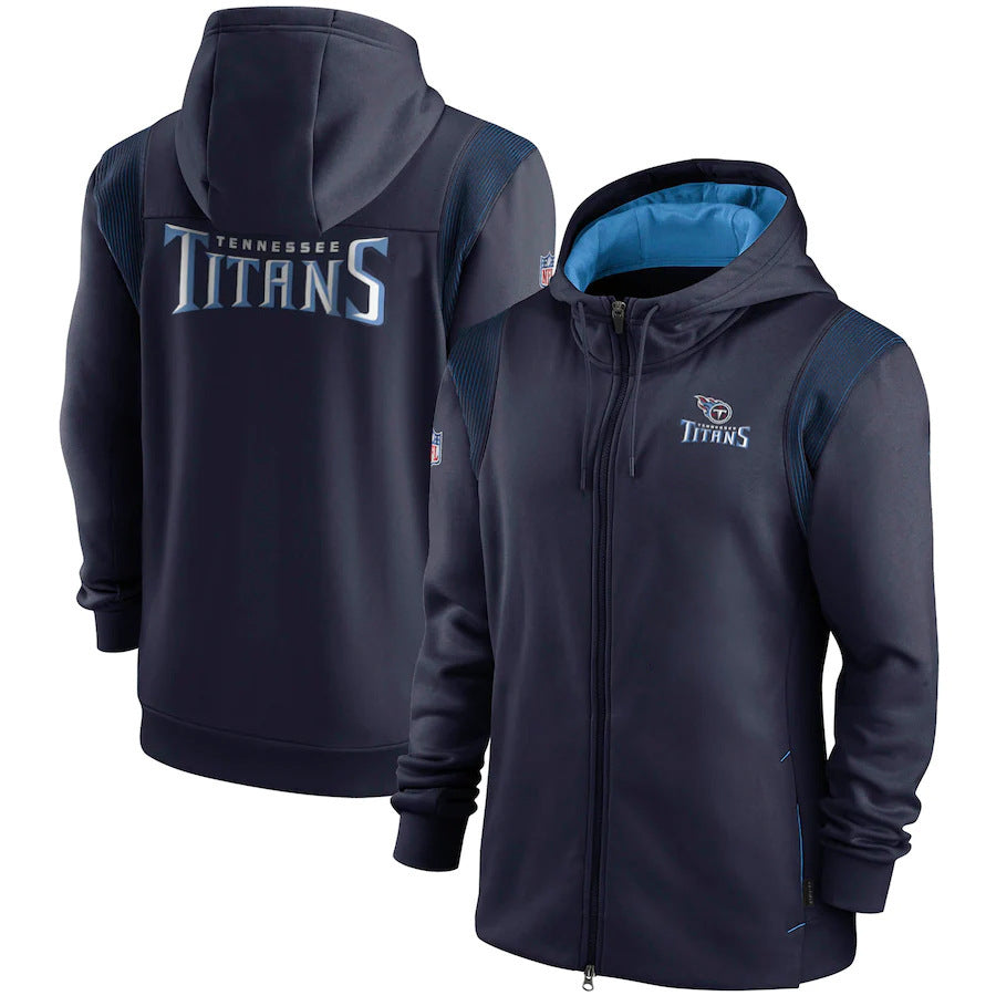 NFL Hoodie Outdoor Sports Men's Cardigan Hooded NFL Football