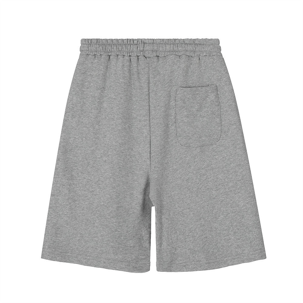 Men Shorts Flame Print Summer Sports