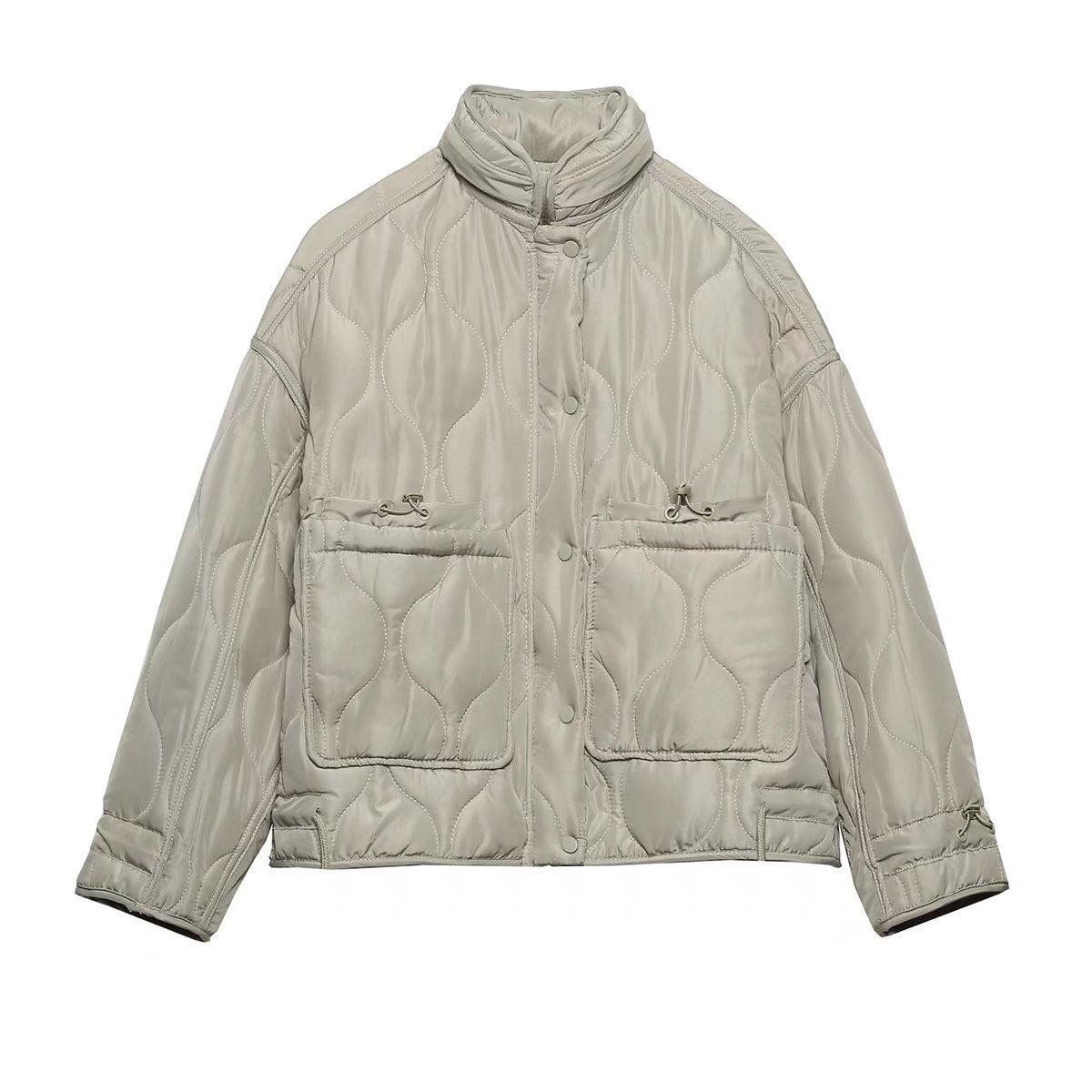 Women Cotton Coat Hooded Loose Casual Jacket