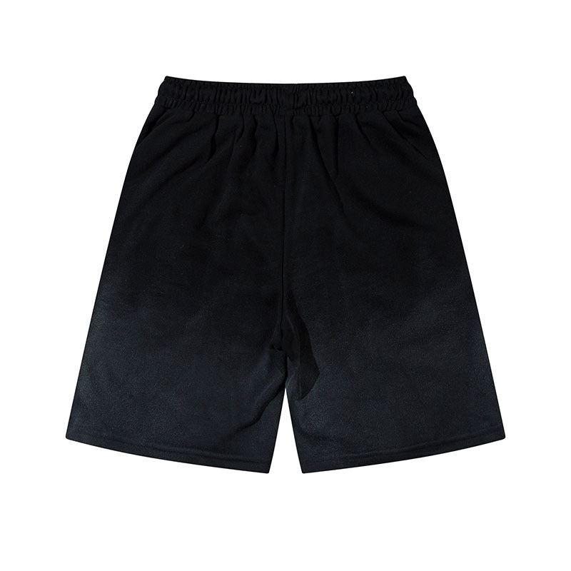 Men Shorts Tie-Dye Gradient Casual Shorts