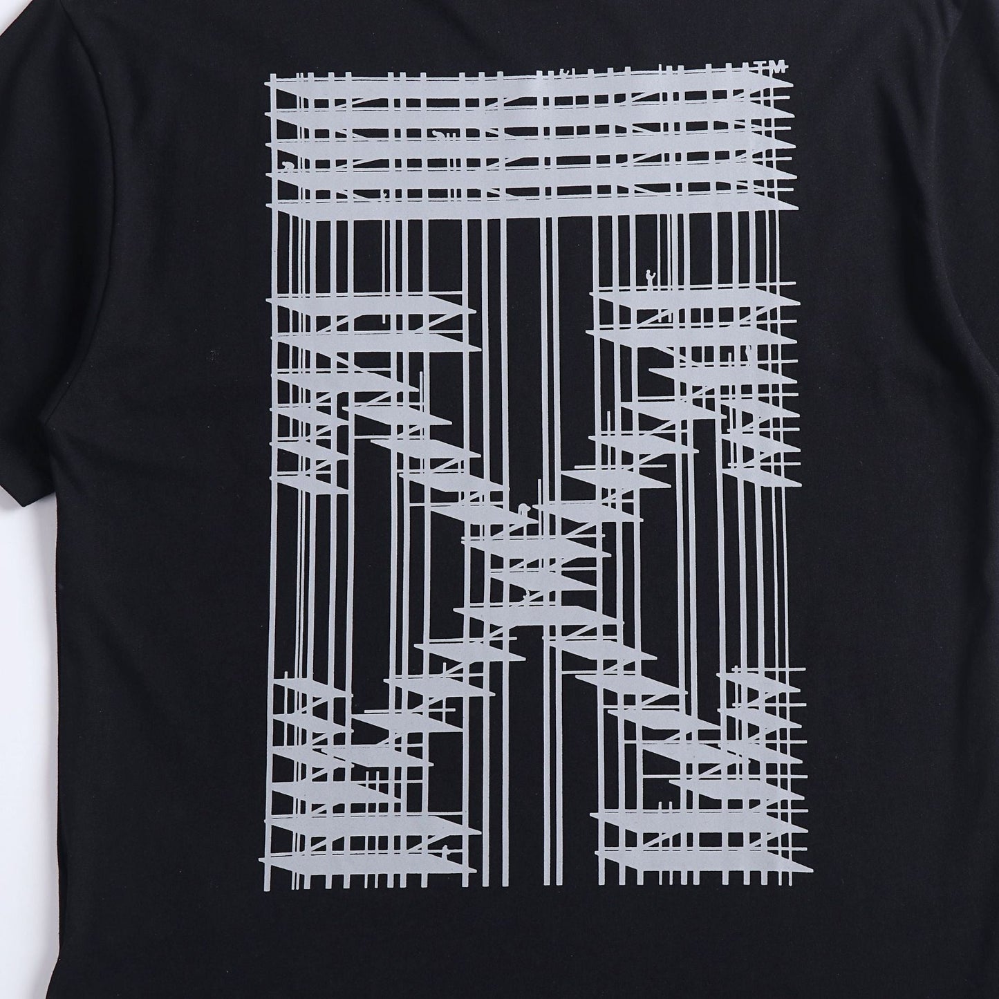 Ow T Shirts Tassel Reflective Arrow for Men and Women